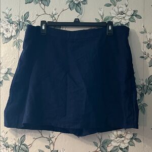 😻PLUS SIZE a new day navy blue Skort
